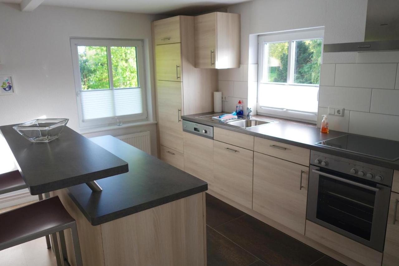 Fewo1846 - Hyggelig Ferie - Komfortable Laendlich Gelegene 2-Zimmer-Wohnung เฟลนส์บวร์ก ภายนอก รูปภาพ